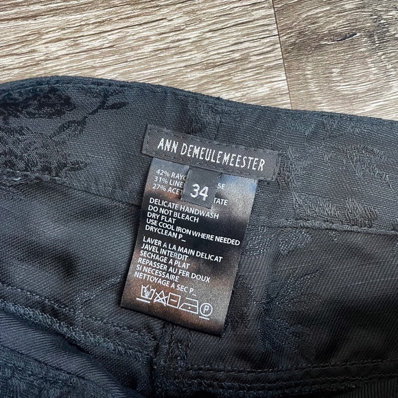 Ann Demeulemeester Distressed Denim Mini Skirt - Picture 3 of 8